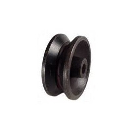 Sliding Barn Door V Groove Cast Iron Wheel 3"x1-1/4"