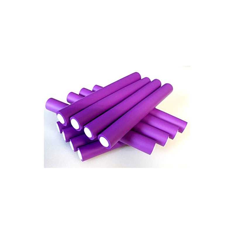 Papilotten Flex Curler Set Purple Diameter 19-20 mm - Set