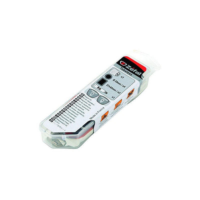 ZEFAL Unisex's Tubeless Repair Kit Tyre, Transparent, One Size