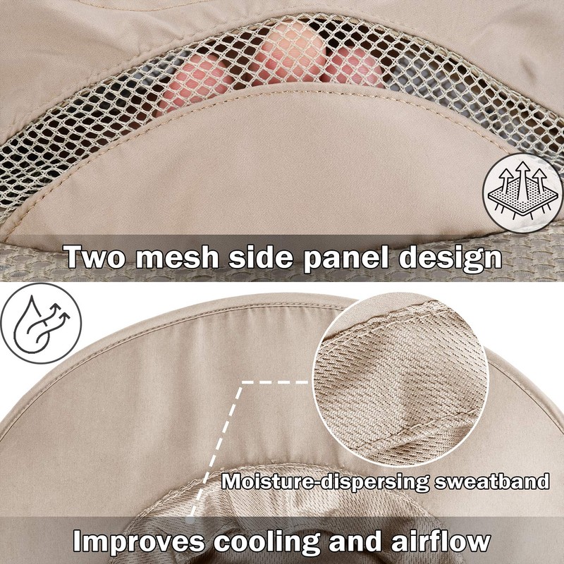 Solaris Reflective Sun Hat for Women, UPF 50 UV Sun