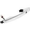 LUJUNTEC Exterior Door Handle Front Driver Left Side Compatible with