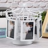 Rotating Photo Display Frame Multifunctional Removable Stable Metal Desktop Photo