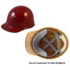 MSA Skullgard Cap Style Hard Hat - Custom Painted Maroon