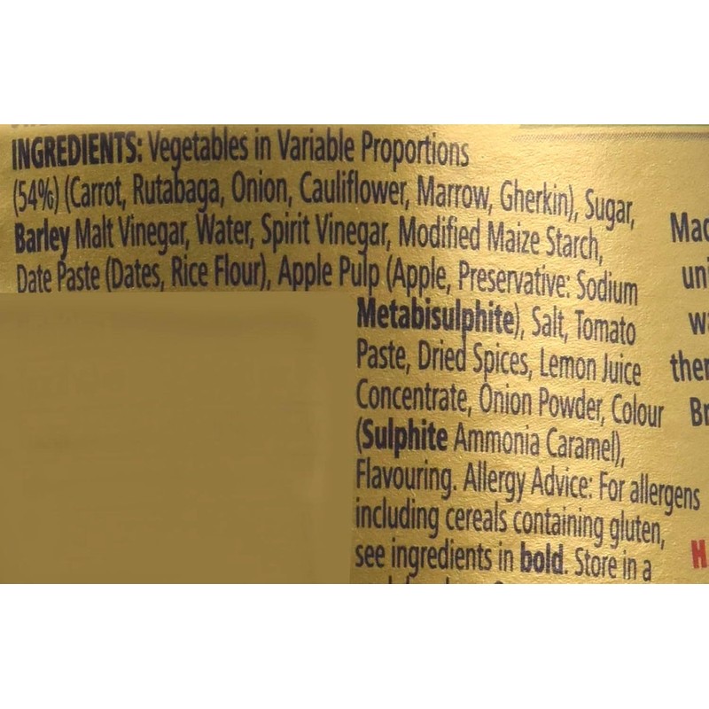 Branstons Pickle 520g Goldtop (2 Pack)