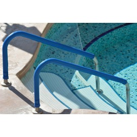Koolgrips Handrail Cover for Pool and Spa (4' Foot, Royal Blue)