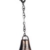 Hanging Solar Light Bronze Iron Metal Hollow Pattern Outdoor Lawn