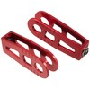 Kitaco 519-1300920 Chain Adjuster (Red) Monkey 125 (JB02/JB03/JB05) Shaved Aluminum