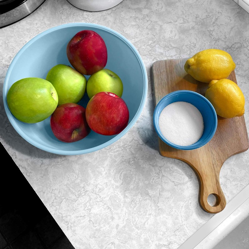 edge Plastic Mixing Bowls 12 Piece Nesting Set 6 Prep