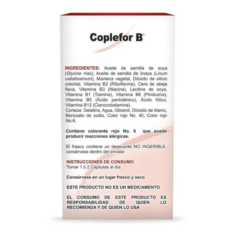 Coplefor B ( Vitaminas, Omega 3, 6 Y 9) C/50