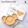 Tiggi Bamboo Baby Suction Plate - Complete Weaning Set |