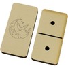 Azeeda 'Bats & Crescent' Domino Set & Box (DM00051738)