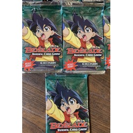 Beyblade Collision Trading Card Game 3 PACK LOT Sealed Booster Pack 11 Cards ea