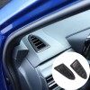 MXtech-23 ABS Carbon Fiber Dashboard Air Outlet Vent Cover Trim