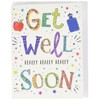 Modern Get Well Soon Card - 8 x 6 inches