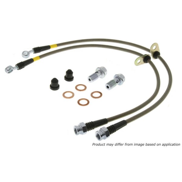 StopTech SS Fr Brake Lines Fits 00-05 Mitsubishi Eclipse/01-05 Stratus