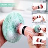 Limpiador de brochas de maquillaje, solución limpiadora para brochas y
