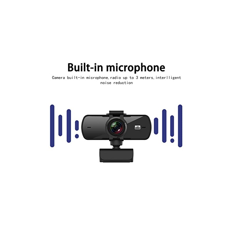 Web Camera Webcam 1080P 2K HD Computer Web CAM PC