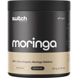 Switch Nutrition 100% Pure Organic Moringa Oleifera Unflavoured 150g