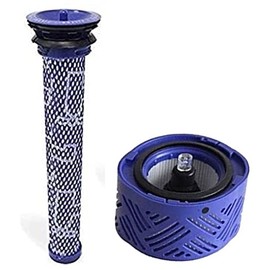 Filter Kit for Dyson V6 Absolute Cordless, Stick Vacuum. 1 Pre Filter + 1 Hepa Filter. Replaces Part # 965661-01 & 966741-01