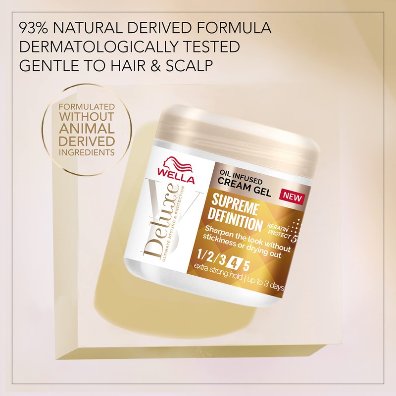 Wella Deluxe Supreme Definition Oil Infused Cream Gel, 150ml