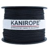 Kanirope® Polyester Rope Polyester Polybraid 2 mm 100 m Black
