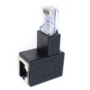 Unbranded 90 Degree Up Angle RJ45 Male to Female Adapter