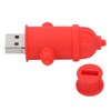 Cartoon Fire Hydrant Shaped USB Flash Drive Cute Home Office