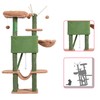 Hey-brother Cat Tree, 53 inch Cat Tower for Indoor Cats,