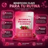 60 Gomitas Arándano Probiótico Apoyo Digestivo Femenino