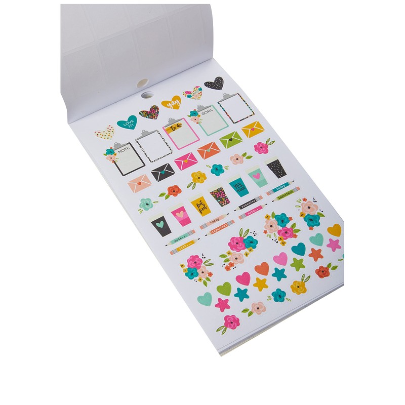 Simple Stories 7956 Carpe Diem Good Vibes Mini Stickers, Multi-Colour