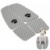 Drydiet Dog Traction Pad Dog Paddle Board Kayak Accessories 21.2 x 15.3 Inch Non Slip Deck Grip Mat Surfboard Traction Good Grip EVA Foams for SUP Paddleboard Surfboard(Gray)