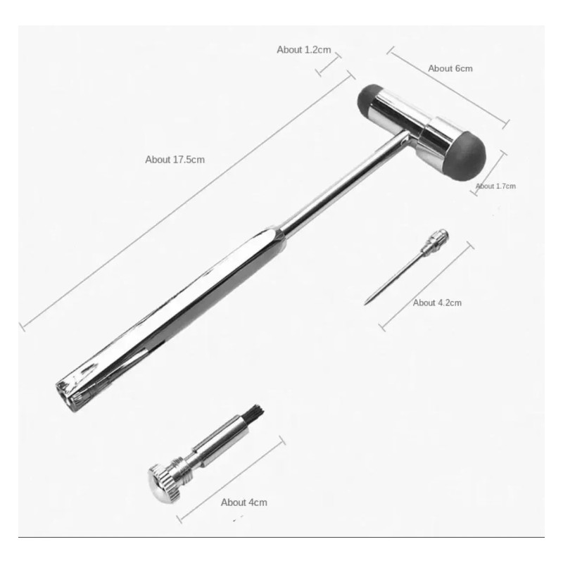 Fisiotez 2 Martillo De Reflejos, Neurológico ,uso Medico