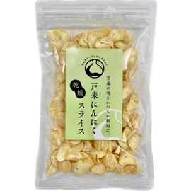 Aomori Norai Garlic, Dried Slices, 3.5 oz (100 g), 6 White Fukuchi from Aomori Prefecture