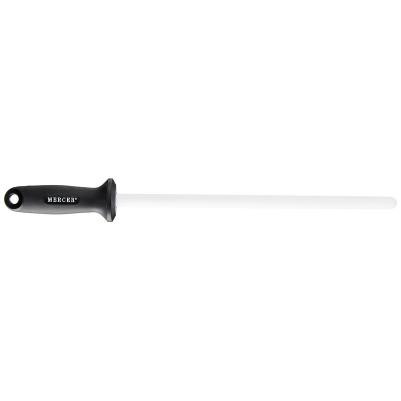 Mercer Culinary Ceramic Rod Knife Honing Steel, 12 Inch