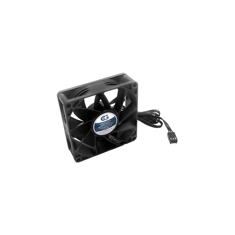 Coolerguys 12vDC Waterproof IP67 Fan (High Speed, 80x25mm)