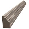 TruAire 48 Inch Baseboard Register (Brown)