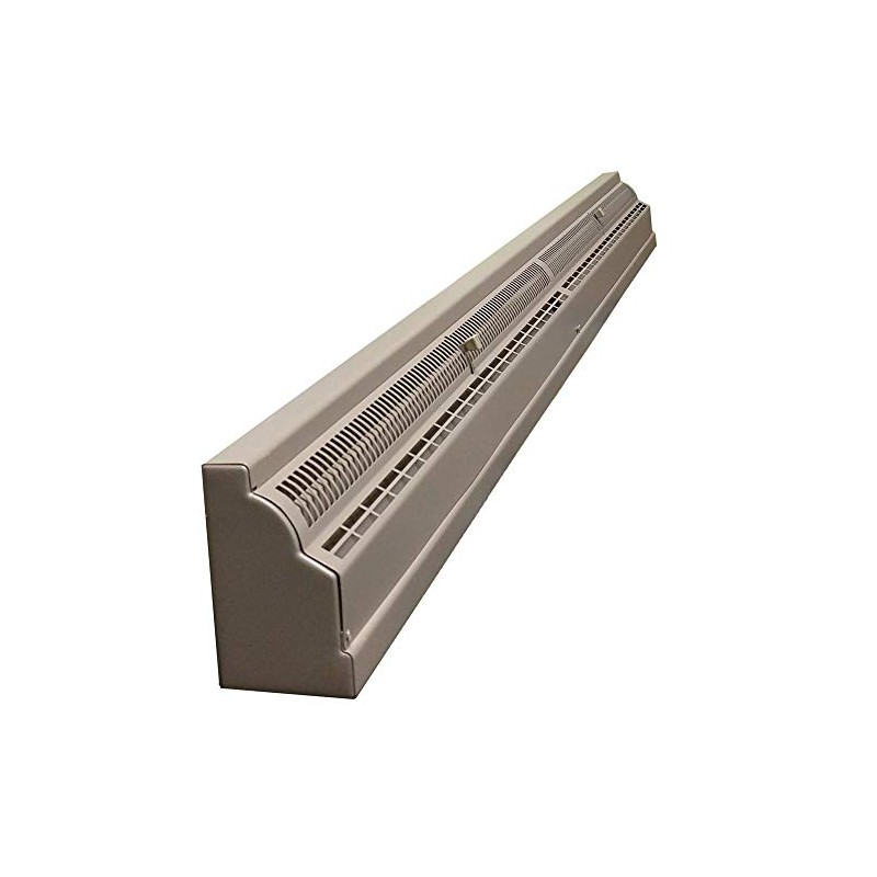 TruAire 48 Inch Baseboard Register (Brown)