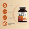 NatureBell Vitamin D3 5,000 IU + K2 100 mcg, 240