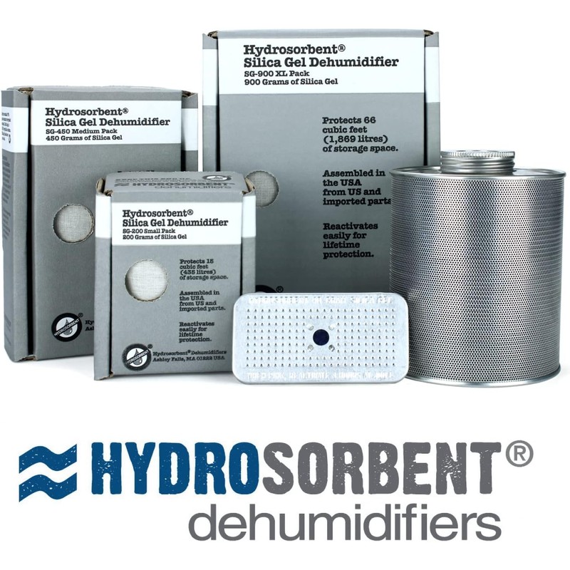 HYDROSORBENT OSG-40 Silica Gel Dehumidifier Desiccant 40 Gram Orange