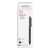 TRU RED TR59161 Ballpoint Gripped Retractable Pen, Medium Point, 1.0mm,