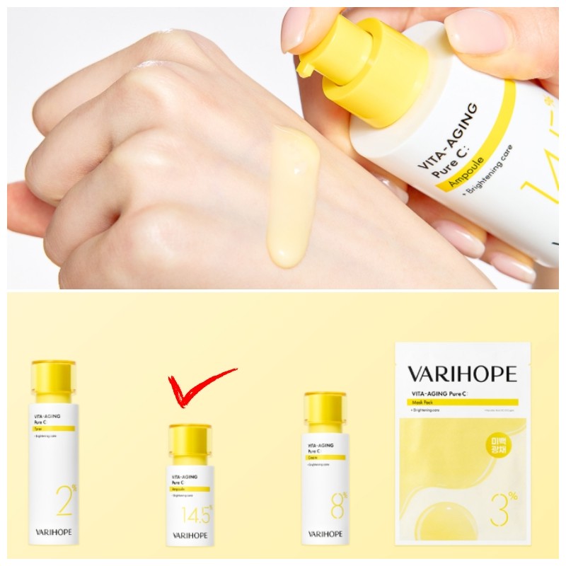 VARI:HOPE 8 Days Vita‑Aging Pure C Ampoule 20ml