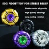WaJexy Fidget Spinners for Adults, Open Armor Mecha Design Metal
