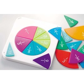 Together in a parent and child! The fraction puzzle for the first time