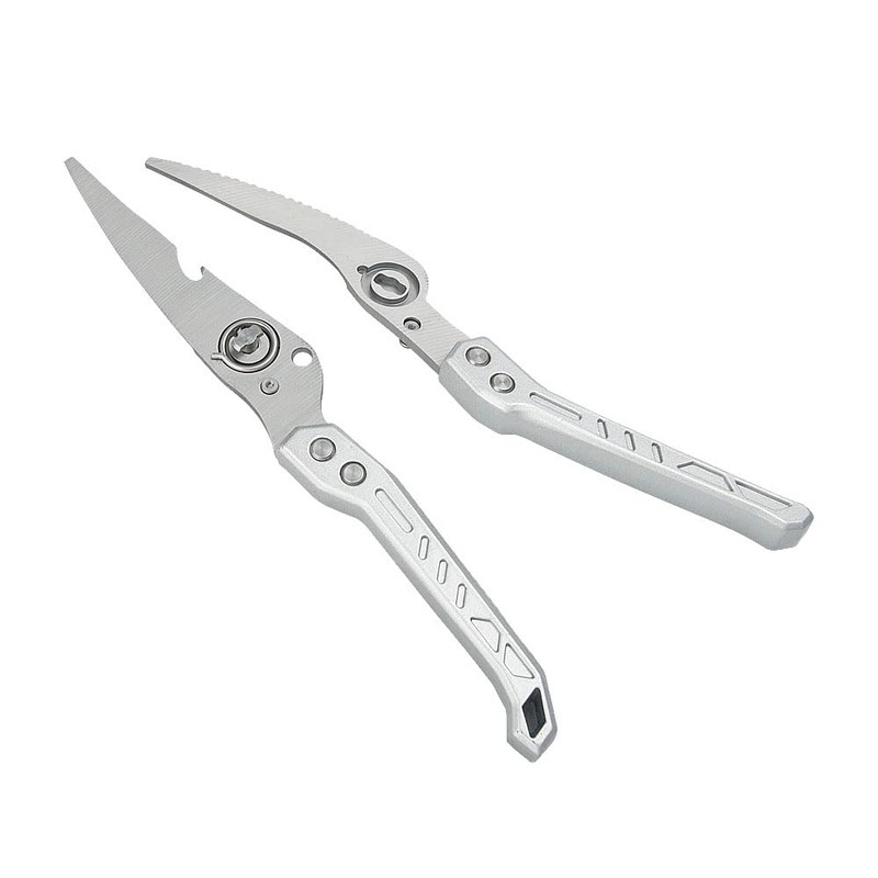 SAMFUNG Kitchen Poultry Shears, Anti-Slip Handle and Safety Lock, Poultry