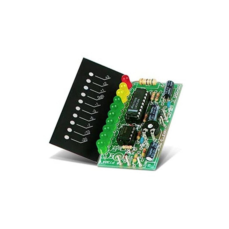 Whadda Soldering Kit Mono VU Meter 10 LEDs