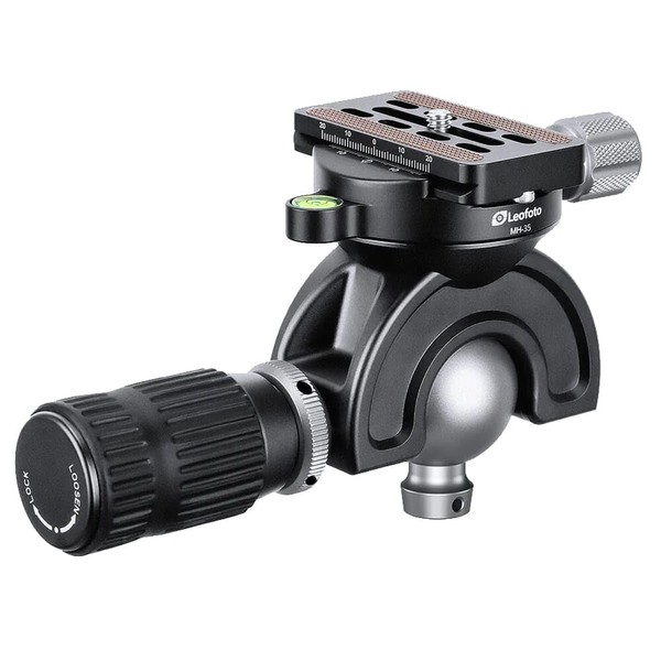 Leofoto MH-35 S Arca Compatible Panning Ball Head with Handlebar
