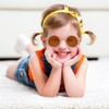 Yharnamite 8 Pairs Toddler Sunglasses, Cute and Fashionable Children's Outdoor
