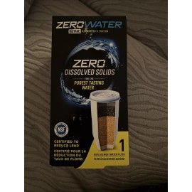 ZeroWater Zero Water Filter Replacement 5 Stage for Pitchers and Dispensers ZR-001-06 New