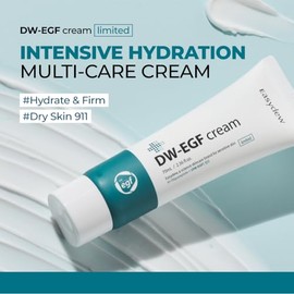 EASYDEW DW-EGF Cream Limited 2.4 oz - Anti-Aging Moisturizer with Human Epidermal Growth Factor & Hyaluronic Acid Collagen to Rejuvenate & Regenerate Cells,Softer Skin, Light weight Refreshing Cream