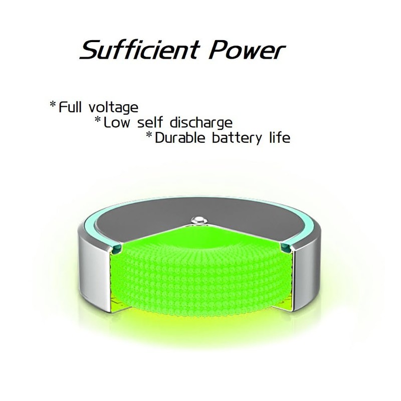 jixik 10pcs AG10 Button Cell Batteries LR1130 Button Cell Battery